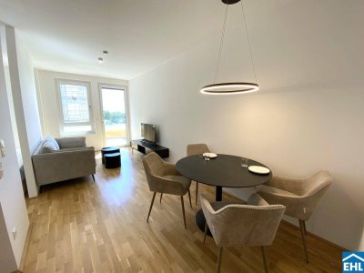 Möblierte Singlewohnung in Ruhelage und Citynähe