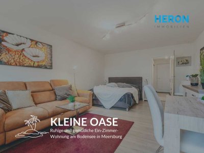 KLEINE OASE - Ruhige und gemütliche Ein-Zimmer-Wohnung am Bodensee in Meersburg