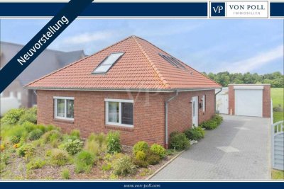 Nachhaltig & barrierefrei wohnen: Effizienz-Bungalow mit PV, Wärmepumpe & Aufzug in Marienhafe