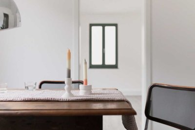 Sanierte Doppelhaushälfte altstadtnah in raffiniertem, schickem Interieur-Design