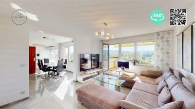 Exklusiv - Modern - Lichtdurchflutet: Penthouse mit Terrasse über den Dächern von KA-Grötzingen