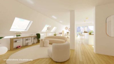 Moderne und helle 4-Zimmerwohnung im Penthouse-Still