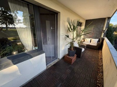 Helle 2-Zimmer Erdgeschosswohnung mit Balkon in Düsseldorf-Hamm