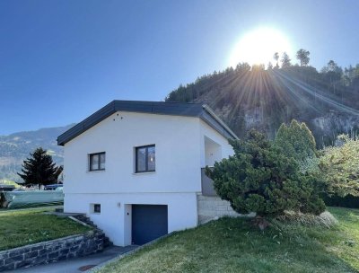 Einfamilienhaus mit großem Grund