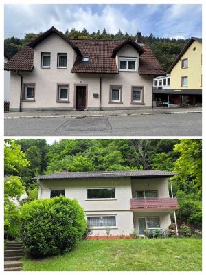 Zwei Zweifamilienhäuser mit großem Gartengrundstück und Möglichkeit der Selbstnutzung