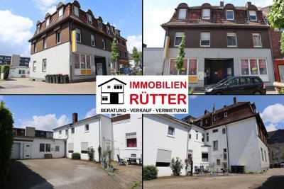 Ka-Li (Zentrum), MFH (4 Whg.) ca. 227 m² Wfl. + Gewerbe ca. 532 m², ca. 643 m² Grdstk., TOP Rendite!