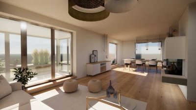Exklusives Penthouse an der Warnow