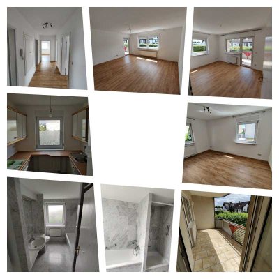 Geschmackvolle, gepflegte 3-Raum-Hochparterre-Wohnung mit Balkon und Einbauküche in Egelsbach