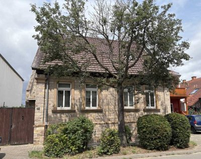 Landidylle - 
Freistehendes Bruchsteinhaus in Wöllstein