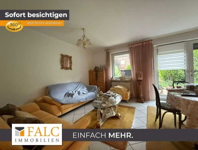 Gepflegte 3-Zimmer-Erdgeschosswohnung mit Terrasse und Balkon in begehrter Lage von Bad Iburg