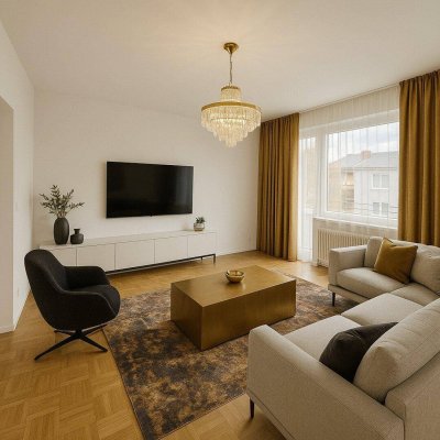 ***EINE KOMFORTABLE UND GROSSZÜGIGE ERDGESCHOSSWOHNUNG***