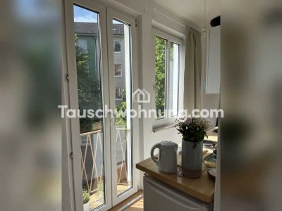Tauschwohnung: Sonnige kleine Wohnung in Traumlage Agnesviertel