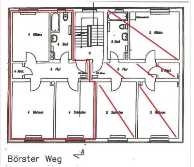 2-Zimmer-Wohnung im 2. OG in Recklinghausen