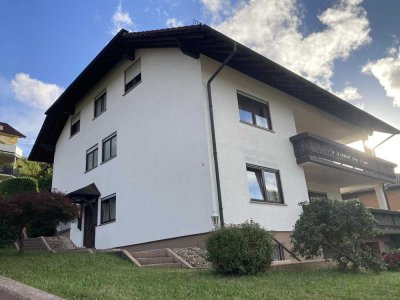 Idyllisch gelegenes 3-Familienhaus mit fantastischem Ausblick in Eberbach