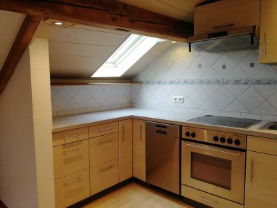 Ruhige 4-Zimmer-Dachgeschosswohnung für zwei Erwachsene in Isen