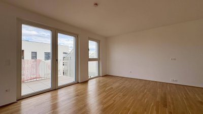 Schlüsselfertig &amp; provisionsfrei: 2-Zimmer-Wohnung mit Balkon im Neubau!