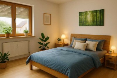 3 Zimmer Hirschaid Hochwertig Modern Balkon Garten