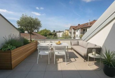 Rarität: Herrliche Dachterrassenwohnung mit viel Ambiente in zentraler Lage