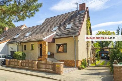 IMMOBERLIN.DE - Sehr gepflegtes Einfamilienhaus mit Sonnenterrasse + fantastischem Gartenareal