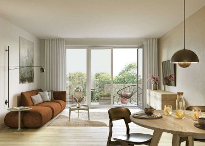 AB 44 - Schöne 4 Zimmer Wohnung  mit 2 Tageslichtbädern und Balkon