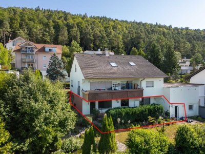 *Reserviert* 3-Zimmer-Hangwohnung mit Garten und Terrasse – Ihr Rückzugsort in Immendingen