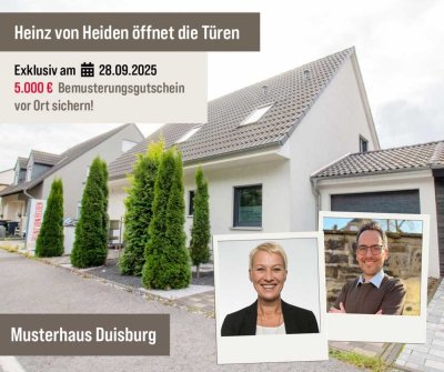 Besuchen Sie uns in Duisburg am Tag des Musterhauses am 28.09.!
