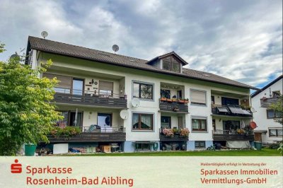 Gut geschnitten mit Bergblick