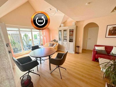 Mühlheim-Markwald: Stilvolle Maisonette + top gepflegt, top Lage