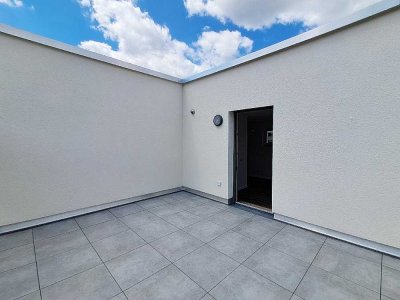 Penthouse mit Dachterrasse_ 1-Zimmer-Apartment in Toplage an der Bergstraße