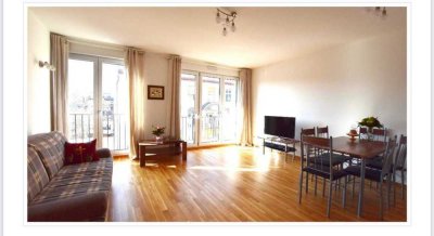 Frankfurt Gallus: Moderne, möblierte 2-Zi ETW in ausgezeichnet urbaner Lage