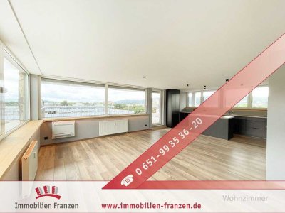 Exklusive Penthouse-Wohnung in zentraler Lage – hochwertig ausgestattet, mit großer Dachterrasse, lu