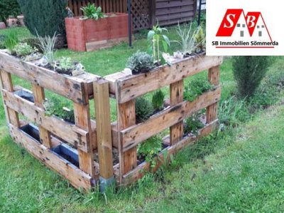 Wunderschöne, 2-Raum-Whg. EG im Zentrum mit Garten u. Einbauküche in Sömmerda  zu vermieten!!!