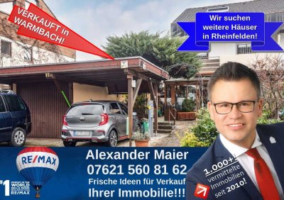 DHH mit Wintergarten, Sauna, Garage, Carport und Einliegerwohnung zentral in Rheinfelden Warmbach