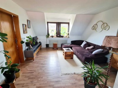 Helle 3-Zimmer Dachgeschosswohnung in Stuttgart-Heumaden