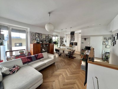 TOWNHOUSE Wohnung BEIM AUGARTEN: 3-Zimmer mit Loggia und Dachterrasse KLIMATISIERT!