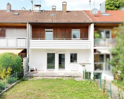 Zentral gelegenes Reihenhaus in Augsburg-Hammerschmiede – viel Potenzial für Ihr Zuhause