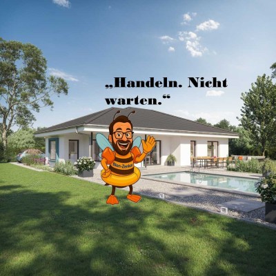 "Du sprichst - wir planen. Ruf jetzt an."