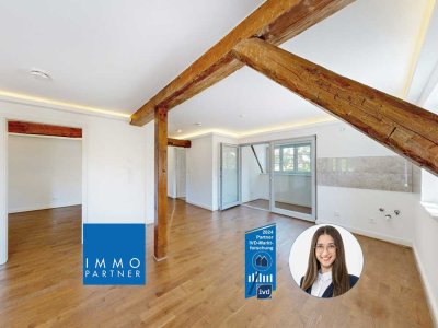 IMMOPARTNER - EXKLUSIVE WOHNUNG IM BAUDENKMAL - EIN HISTORISCHES JUWEL