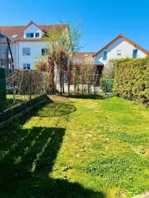 Moderne Wohnung mit Garten