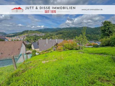 Einfamilienhaus mit Panoramaaussicht,  Einliegerwohnung und Ausbaureserve im DG in Weisenbach