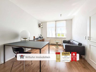Bezugsfrei I Bestlage am Karl-Heine-Kanal I 2 Zimmer I Tageslichtbad I Denkmalschutz