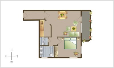 Exklusive 2-Zimmer-Wohnung mit EBK in Kaiserslautern
