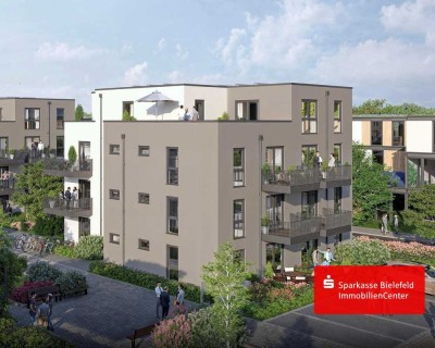 Energieeffiziente und klimafreundliche Penthouse-Wohnung in Sennestad