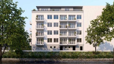 1-Zimmer-Apartment mit Design-Solarbalkon und Abendsonne