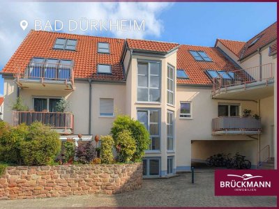 Stadtnahe Ruhe: Luftige 3-Zimmer-Maisonette mit Blick zum Haardtrand