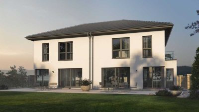 FAMILIEN DIE ZUSAMMEN KAUFEN MÖCHTEN INKLS. GRUNDSTÜCK/ ORTSTEIL KINZENBACH / URBANE VILLA MIT CHARA