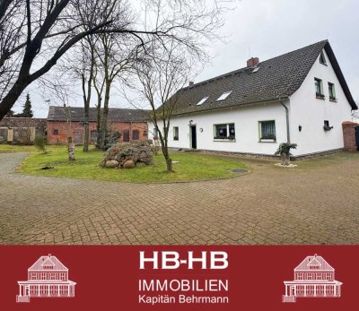 Vierseitenhof -  Falkenhagen in der Uckermark mit der Option auf zusätzlichen 5,6 Hektar.