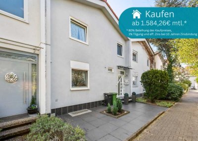 ++Familientraum in Heusenstamm – modernisiertes Reihenmittelhaus mit sonnigem Garten++