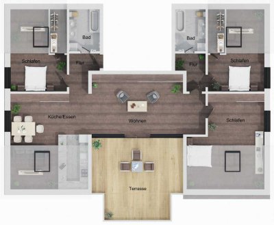 ***Sonnige Lage***5 Zimmer Wohnung ***Ohne Maklerprovision!*** Bad Boll