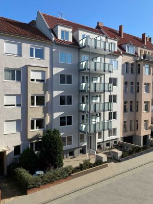 Neubau - 2-Zimmerdachgeschoßwohnung mit Balkon in Hannover-Mitte